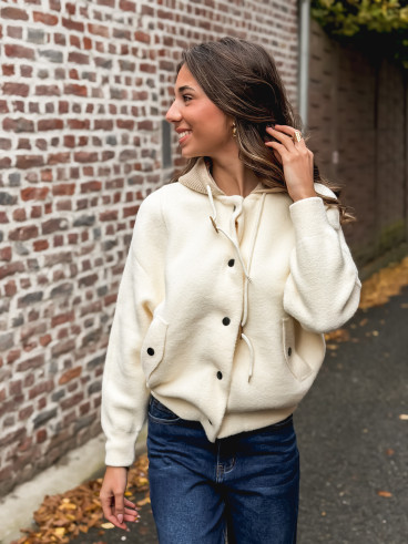 Gilet Yélina - Ecru