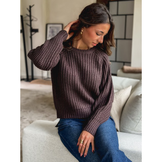 Pull Zaya - Chocolat
