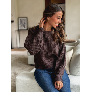 Pull Zaya - Chocolat