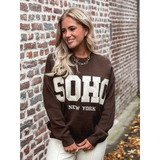 Pull Avery - Chocolat/Beige