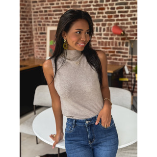 Blouse Louisane - Taupe