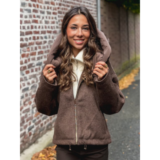 Veste Malou - Chocolat