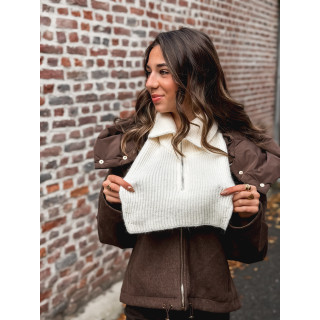 Col camionneur Carmelie - Ecru