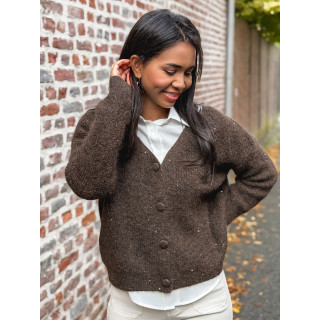 Gilet Amélya - Chocolat