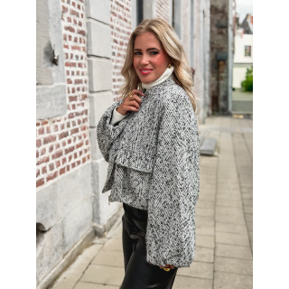 Veste Eléane - Ecru/Noir