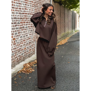 Pull Eléanore - Chocolat
