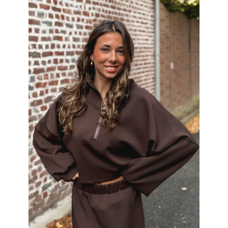 Pull Eléanore - Chocolat