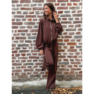 Gilet Aude - Chocolat