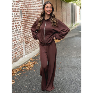 Gilet Aude - Chocolat