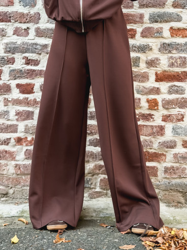Pantalon Aude - Chocolat