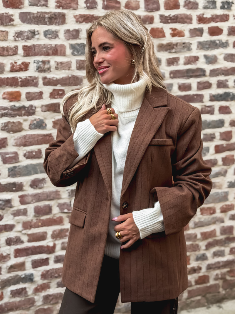 Blazer Solaine - Marron Blazer Solaine - Marron