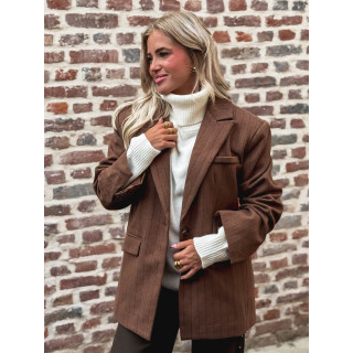 Blazer Solaine - Marron