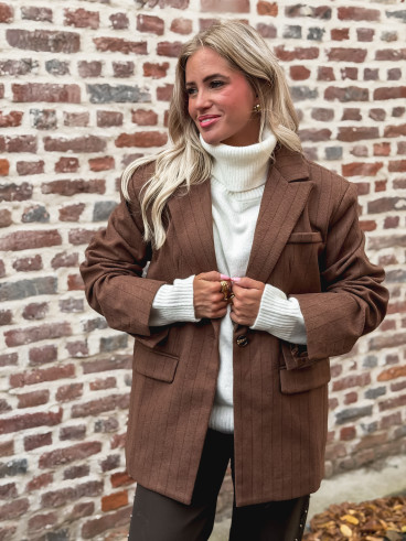 Blazer Solaine - Marron Blazer Solaine - Marron