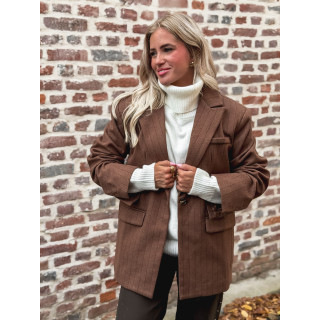 Blazer Solaine - Marron