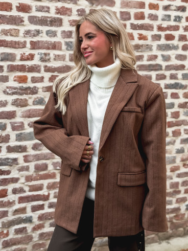 Blazer Solaine - Marron Blazer Solaine - Marron