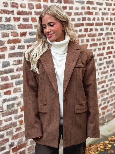 Blazer Solaine - Marron Blazer Solaine - Marron