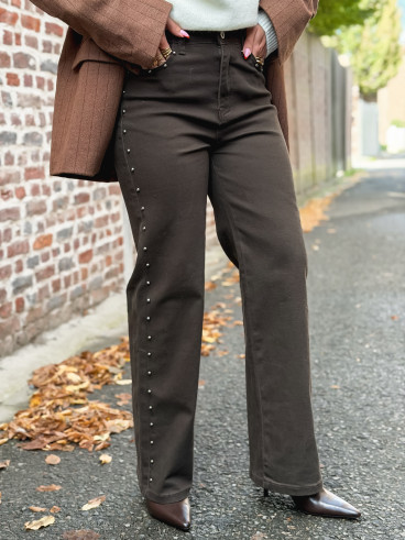 Jeans Azurine - Chocolat
