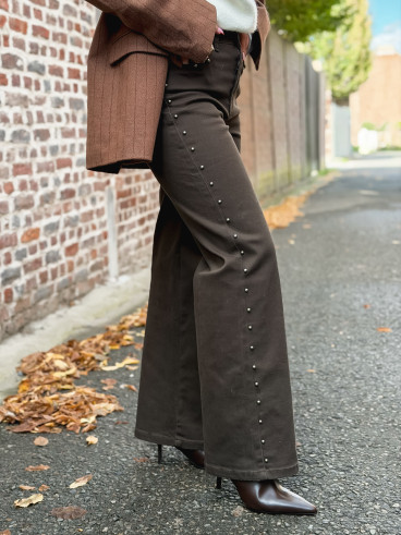 Jeans Azurine - Chocolat