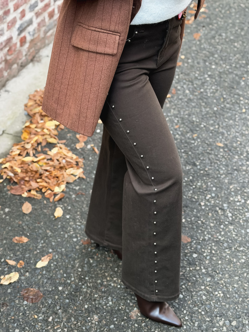 Jeans Azurine - Chocolat