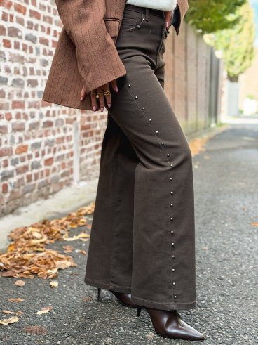 Jeans Azurine - Chocolat