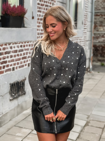 Gilet Isabelle - Gris