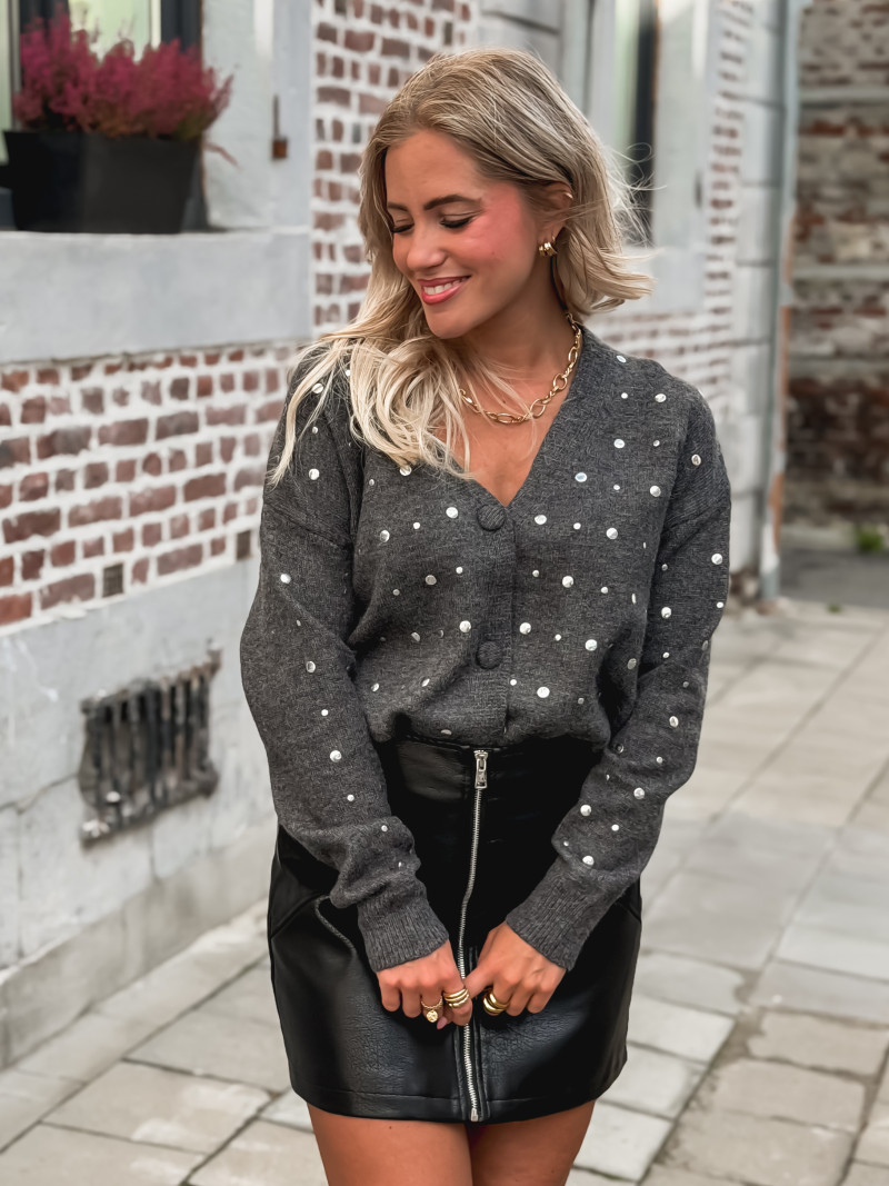 Gilet Isabelle - Gris