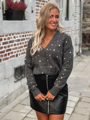 Gilet Isabelle - Gris