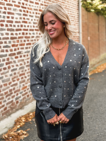 Gilet Isabelle - Gris