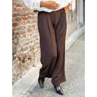 Pantalon Milane - Chocolat