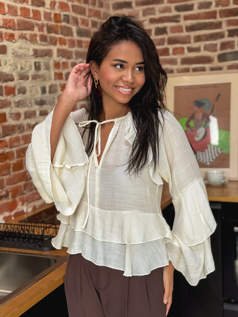 Blouse Veronika - creme