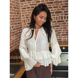 Blouse Veronika - creme