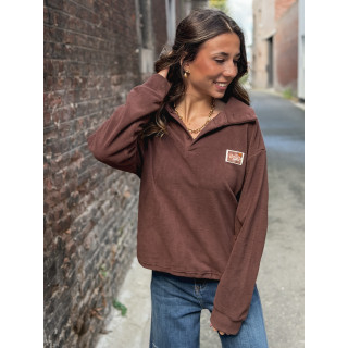 Pull Angelique -  chocolat