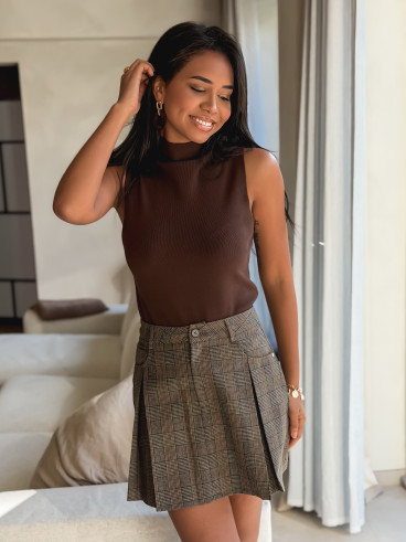 Blouse Louisane - Chocolat