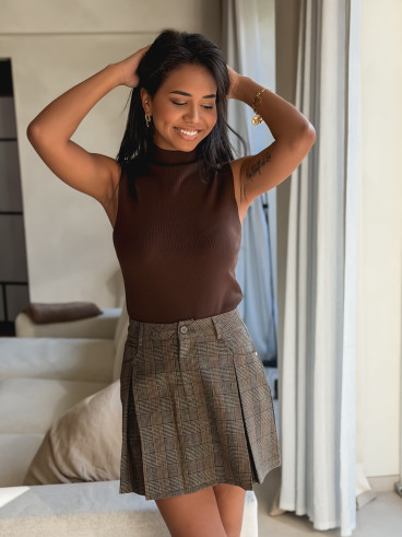 Blouse Louisane - Chocolat