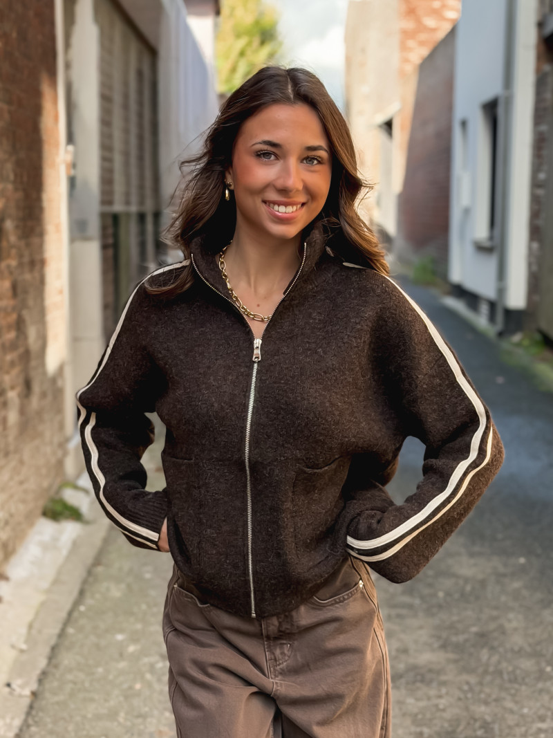 Gilet Sofie - marron