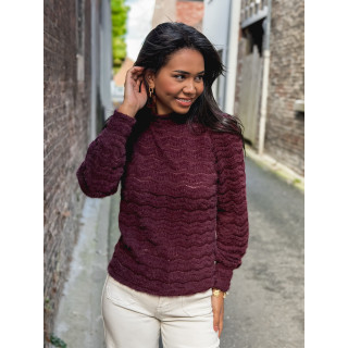 Pull Armela - Aubergine