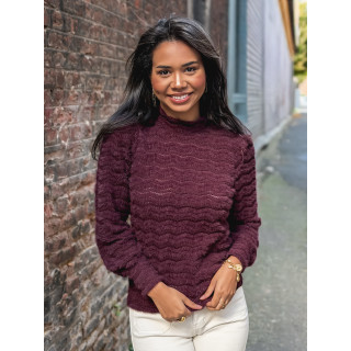 Pull Armela - Aubergine