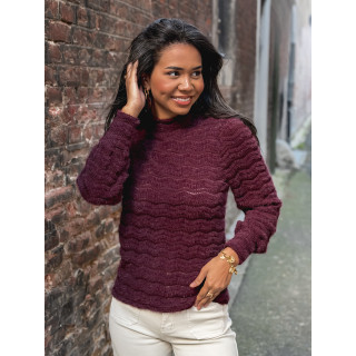 Pull Armela - Aubergine