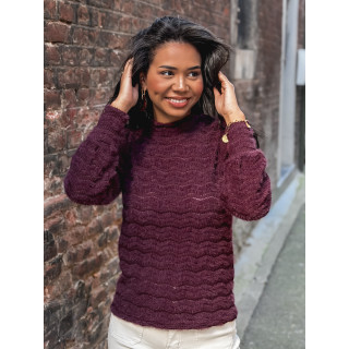 Pull Armela - Aubergine