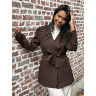 Blazer Elvina - Chocolat