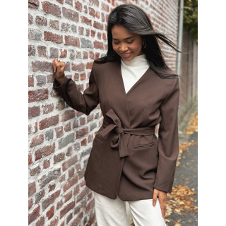 Blazer Elvina - Chocolat