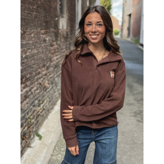 Pull Angelique -  chocolat