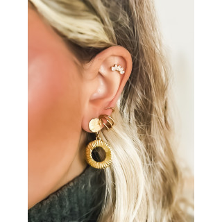 Boucles d'oreilles Orlena - Doré