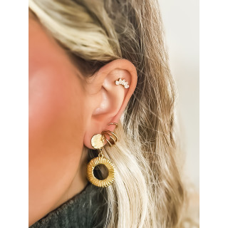 Boucles d'oreilles Orlena - Doré