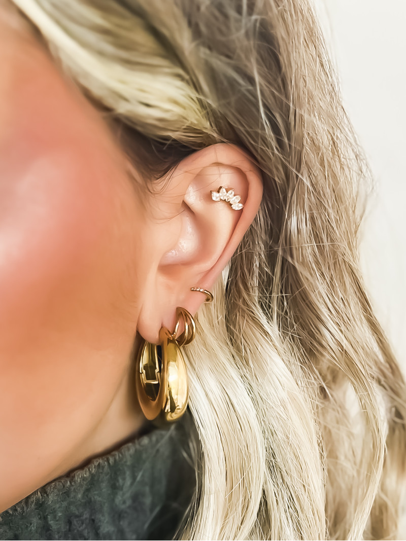 Boucles d'oreilles doré Boucles d'oreilles doré