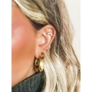 Boucles d'oreilles doré