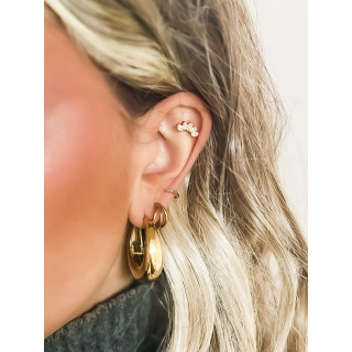 Boucles d'oreilles doré