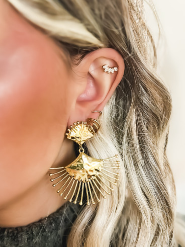 Boucles d'oreilles Noli - Doré