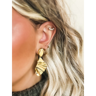 Boucles d'oreilles Hanea - Doré