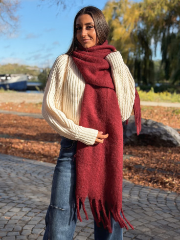 Echarpe Giulietta - Rouge